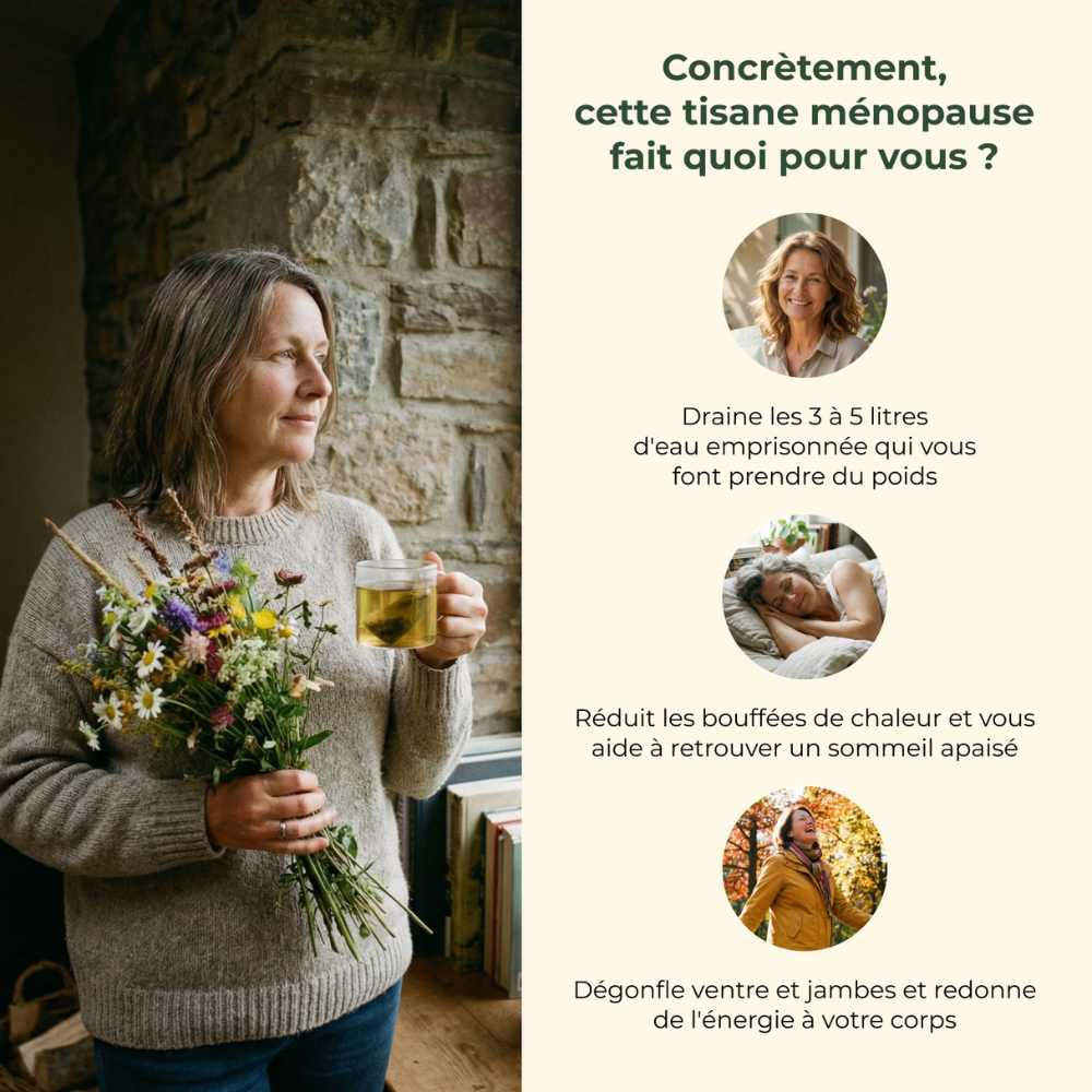 Tisane Détox Ménopause - Baumélis