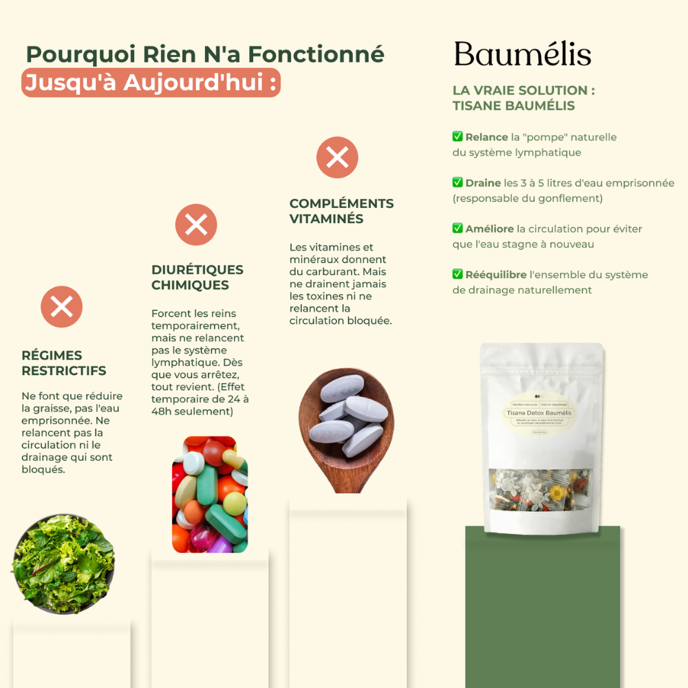 Tisane Détox Ménopause - Baumélis