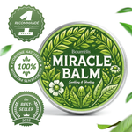 Baumélis Baume Miracle, baume naturel, soins jambes lourdes, massage circulation, confort veines, plantes botaniques, baume apaisant, packshot boîte métal